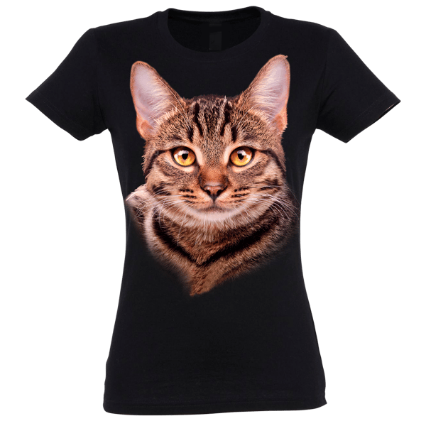 camiseta de chica de gato de la colección de camisetas de mascotas Best Friends de Ralf Nature