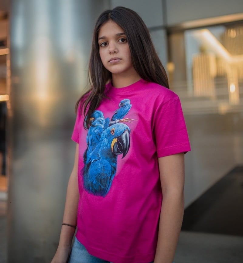 Camiseta de cacatúa para niños de la colección Feathers de Ralf Nature